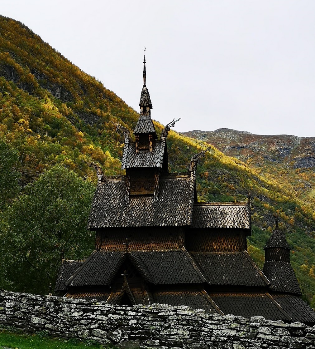 Stave churches in Sogn